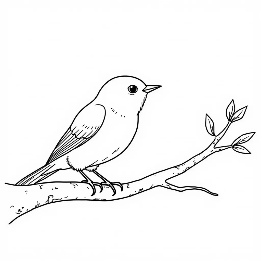 غصن في غابة العش