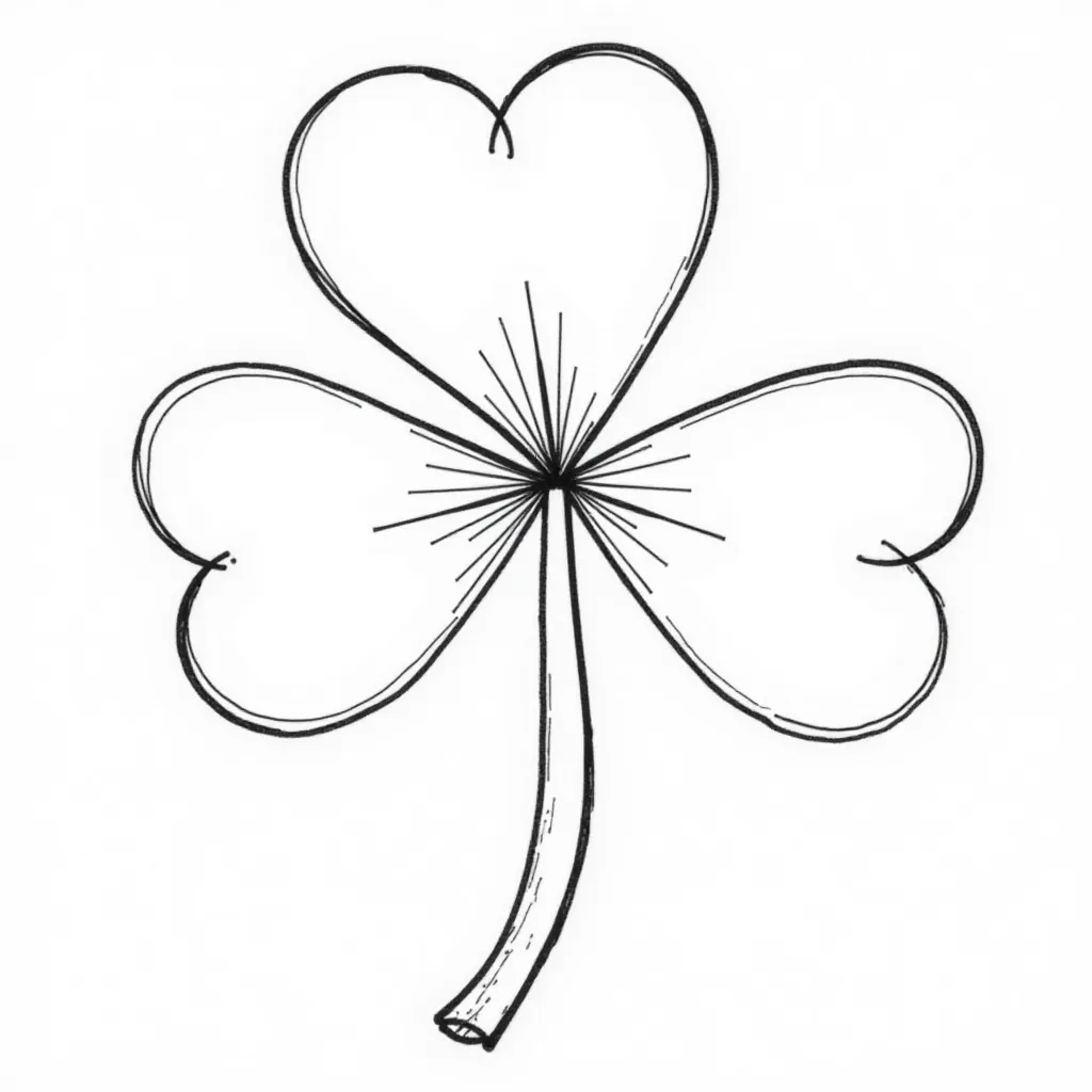 shamrock صفحات التلوين