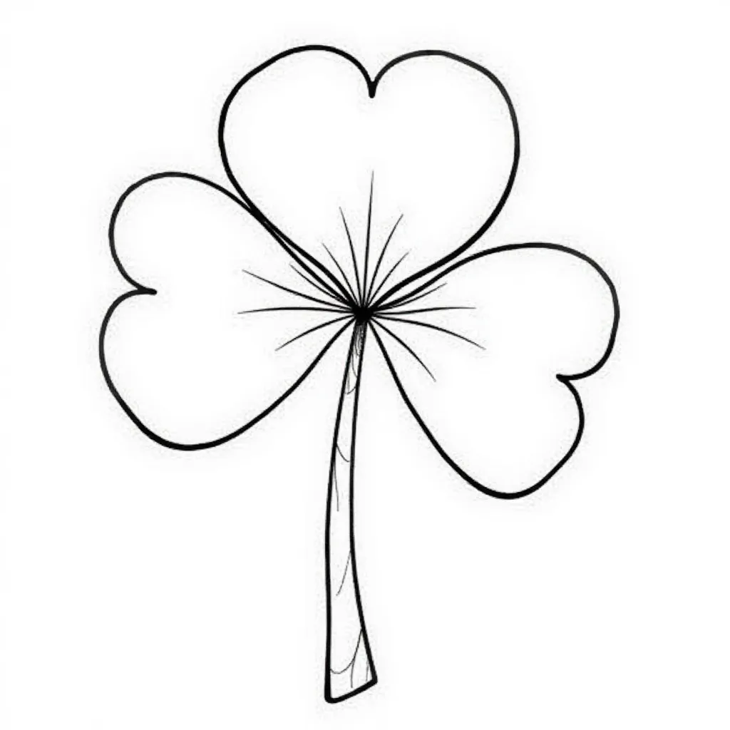 Single Shamrock HD صفحات التلوين