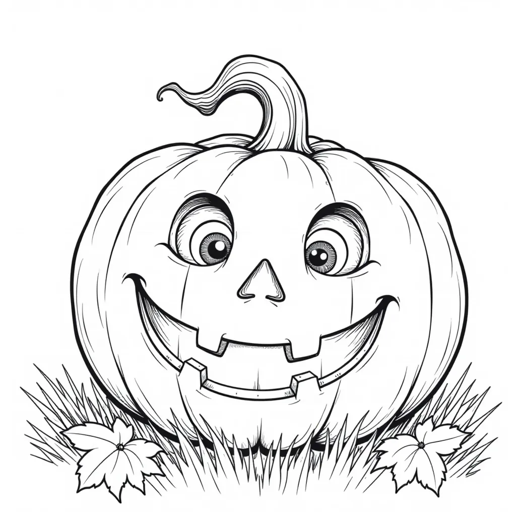michael myers holding pumpkin Páginas para Colorear