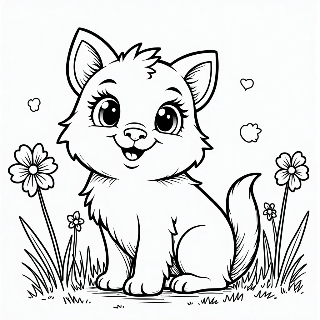 green coloring pages