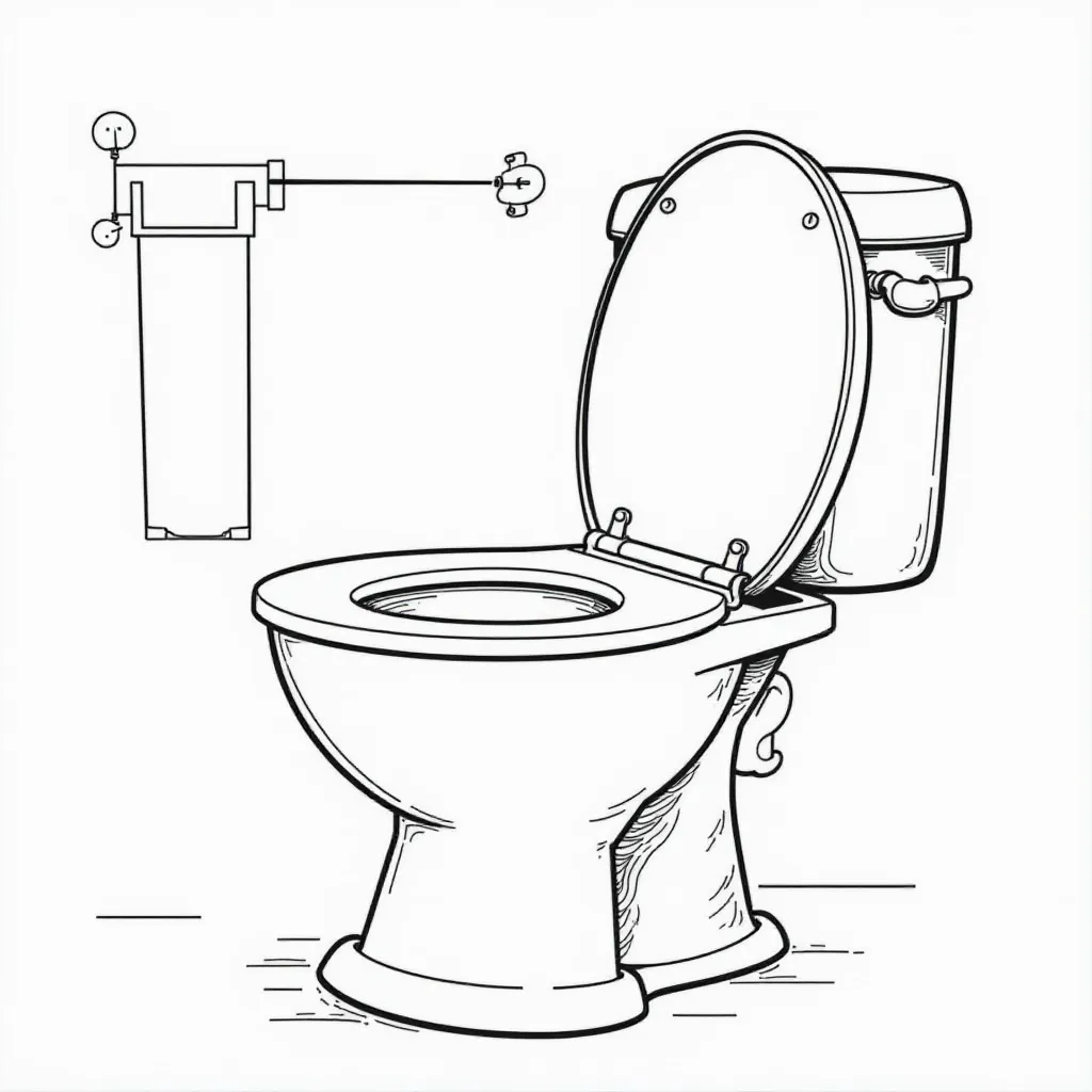 Skibidi Toilet Basic صفحات التلوين
