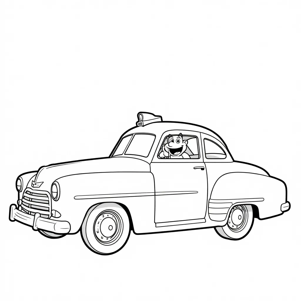 Doc Hudson صفحات التلوين