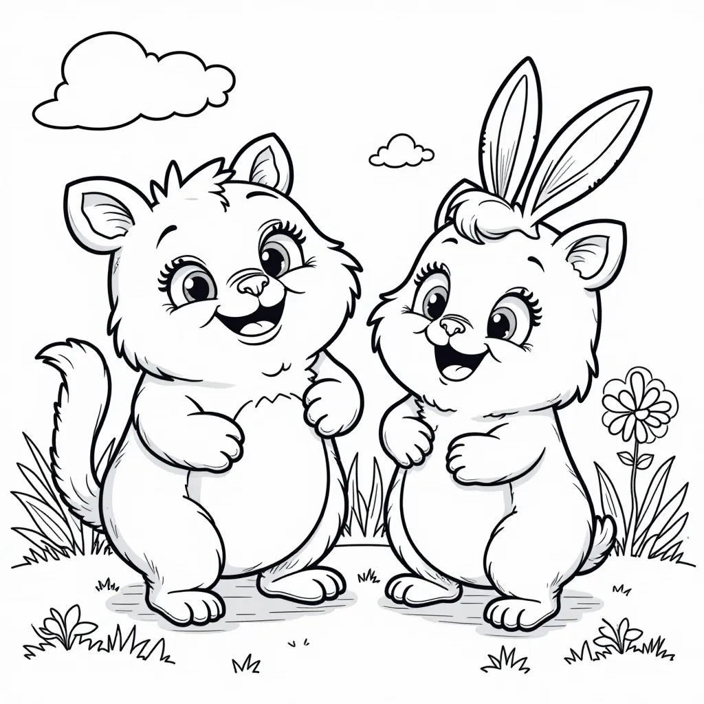 Smiling Critters in the Playtime Co Factory HD صفحات التلوين