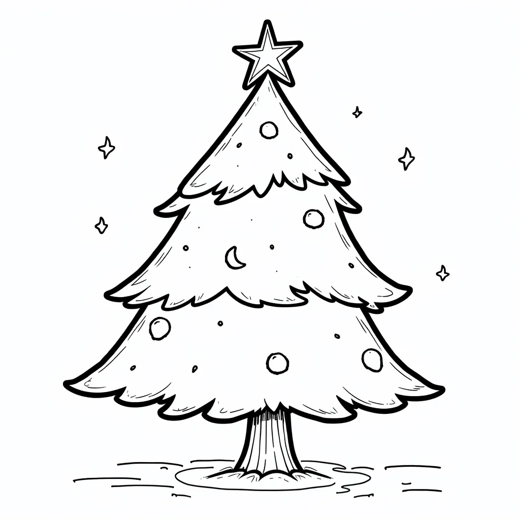 bananas carring a christmas tree coloring pages