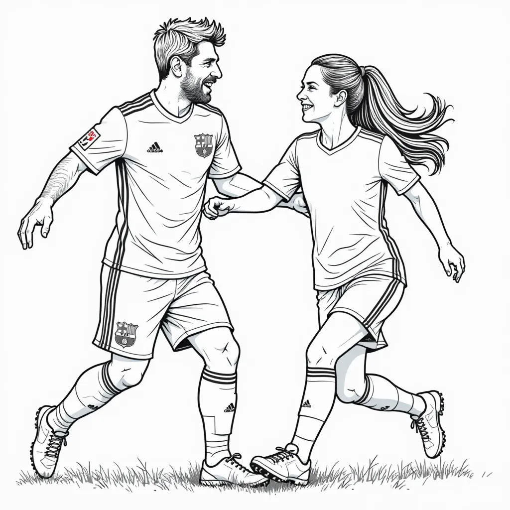 Lionel Messi  georgina rodríguez صفحات التلوين