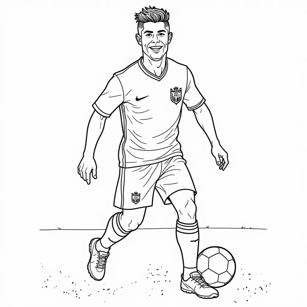 ronaldo mulitalo صفحات التلوين