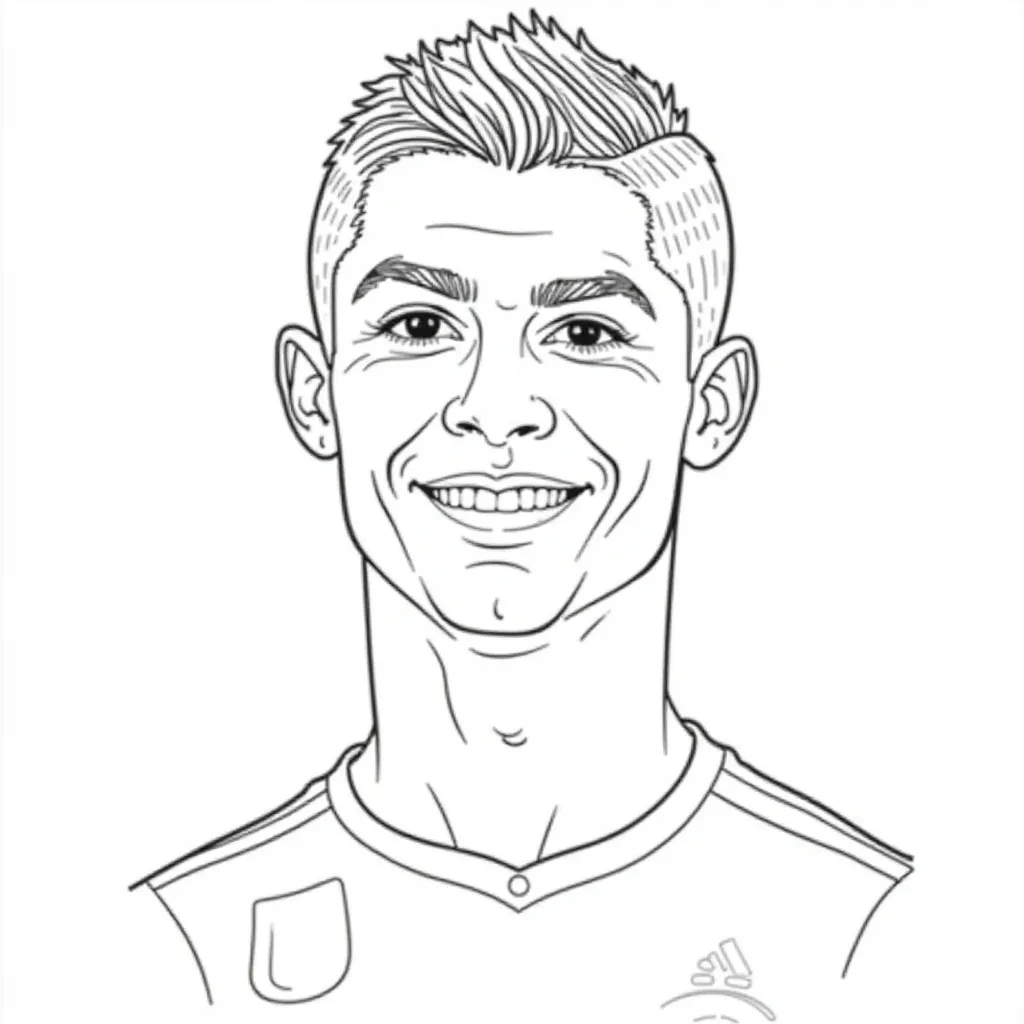 cristiano ronaldo doppelgänger صفحات التلوين