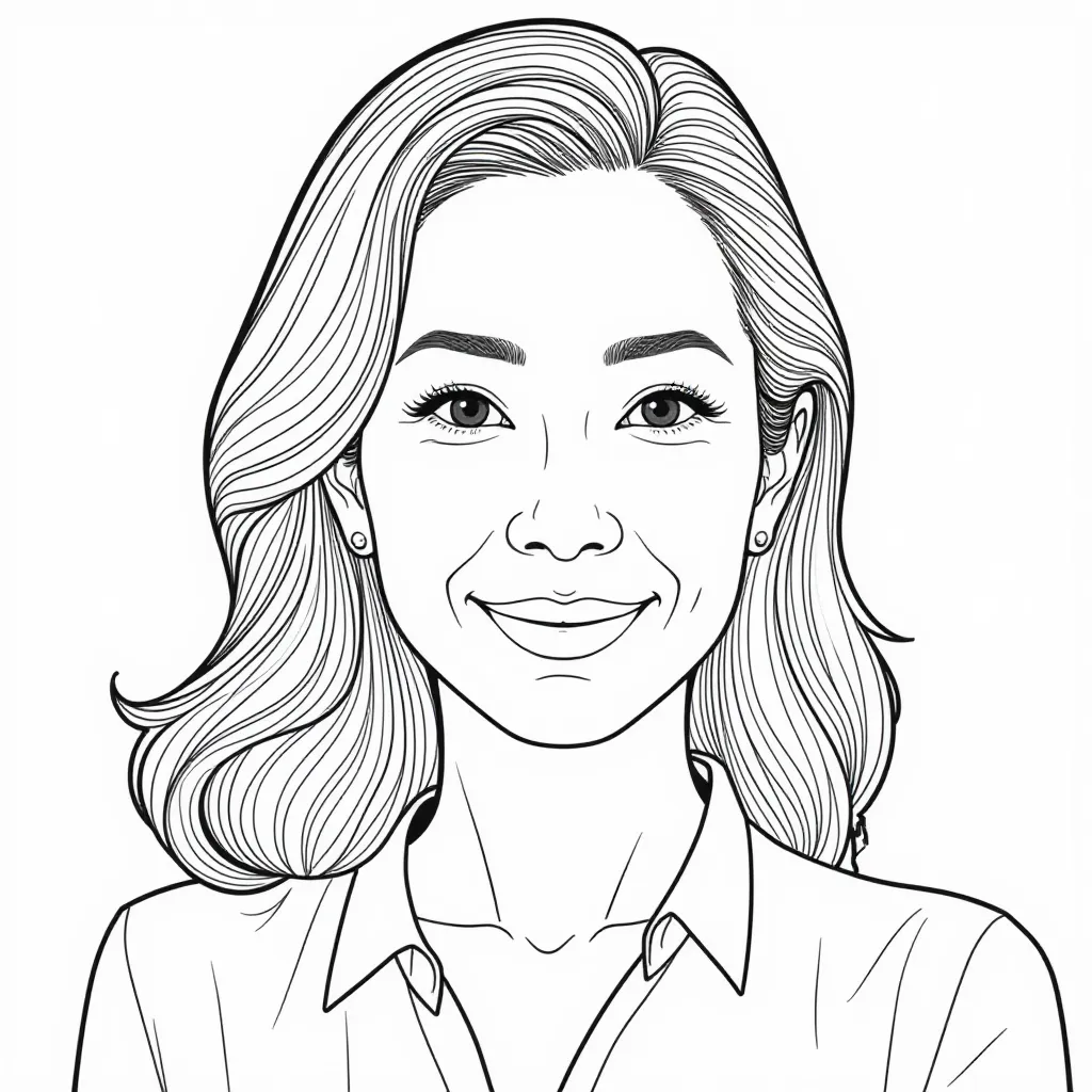Miss Universe Michelle Yeoh صفحات التلوين