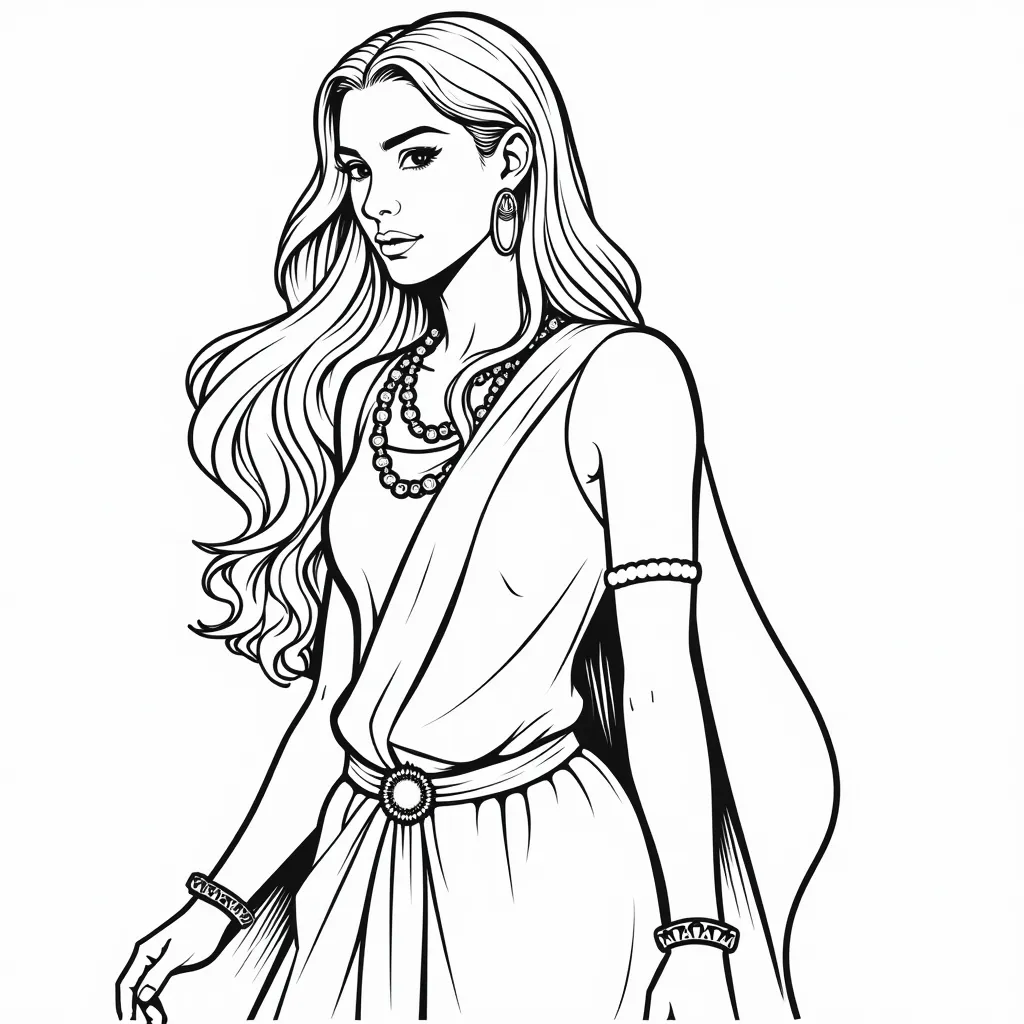 nake woman nothing on coloring pages