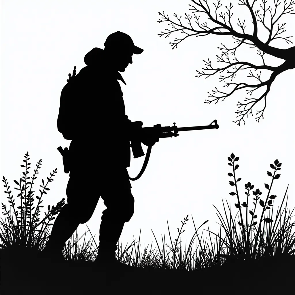 hunter Páginas para Colorear