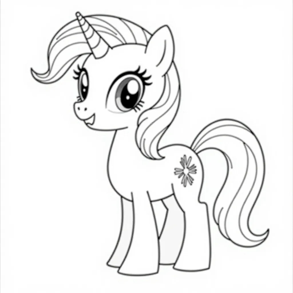 twilight sparkle HD صفحات التلوين