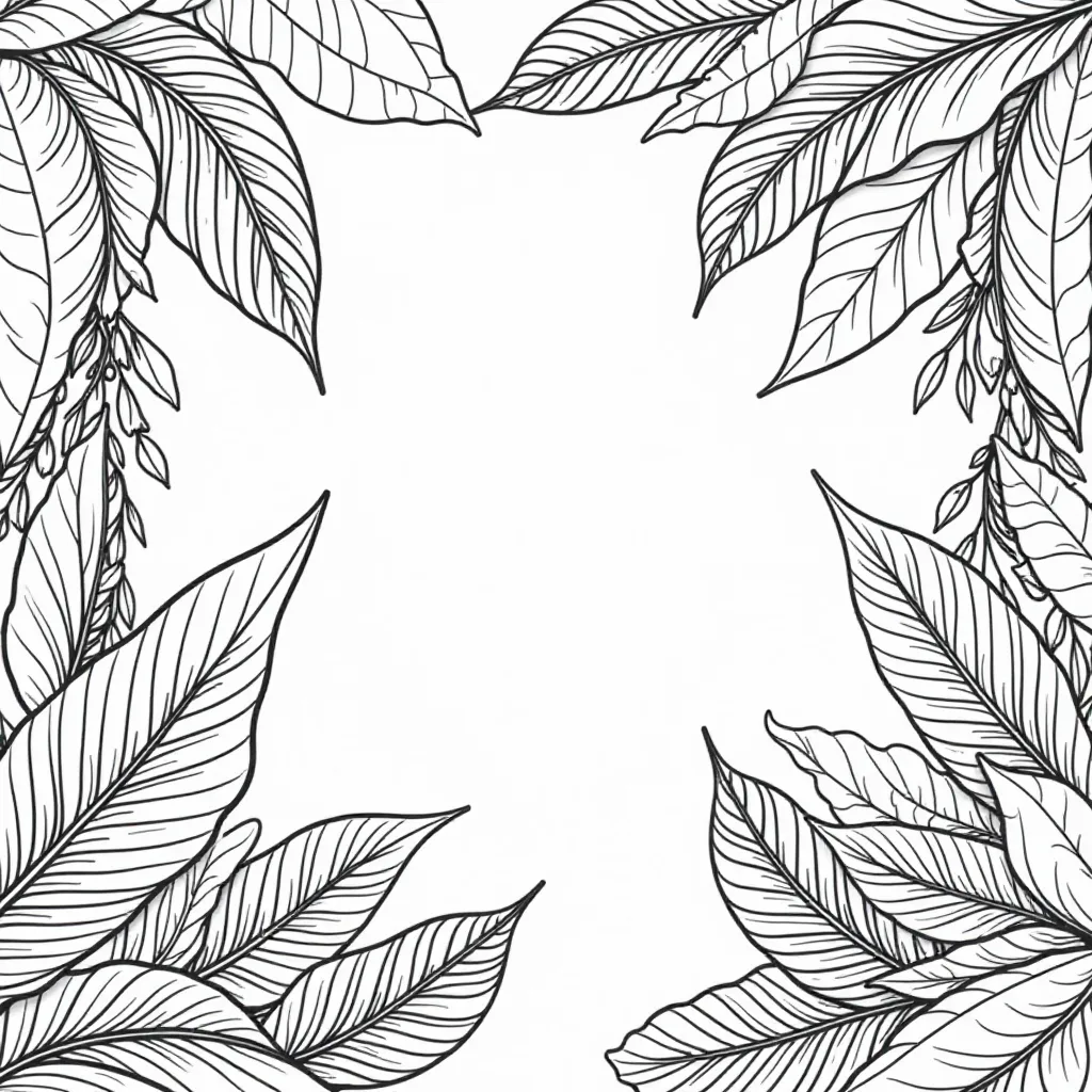 jungle  صفحات التلوين