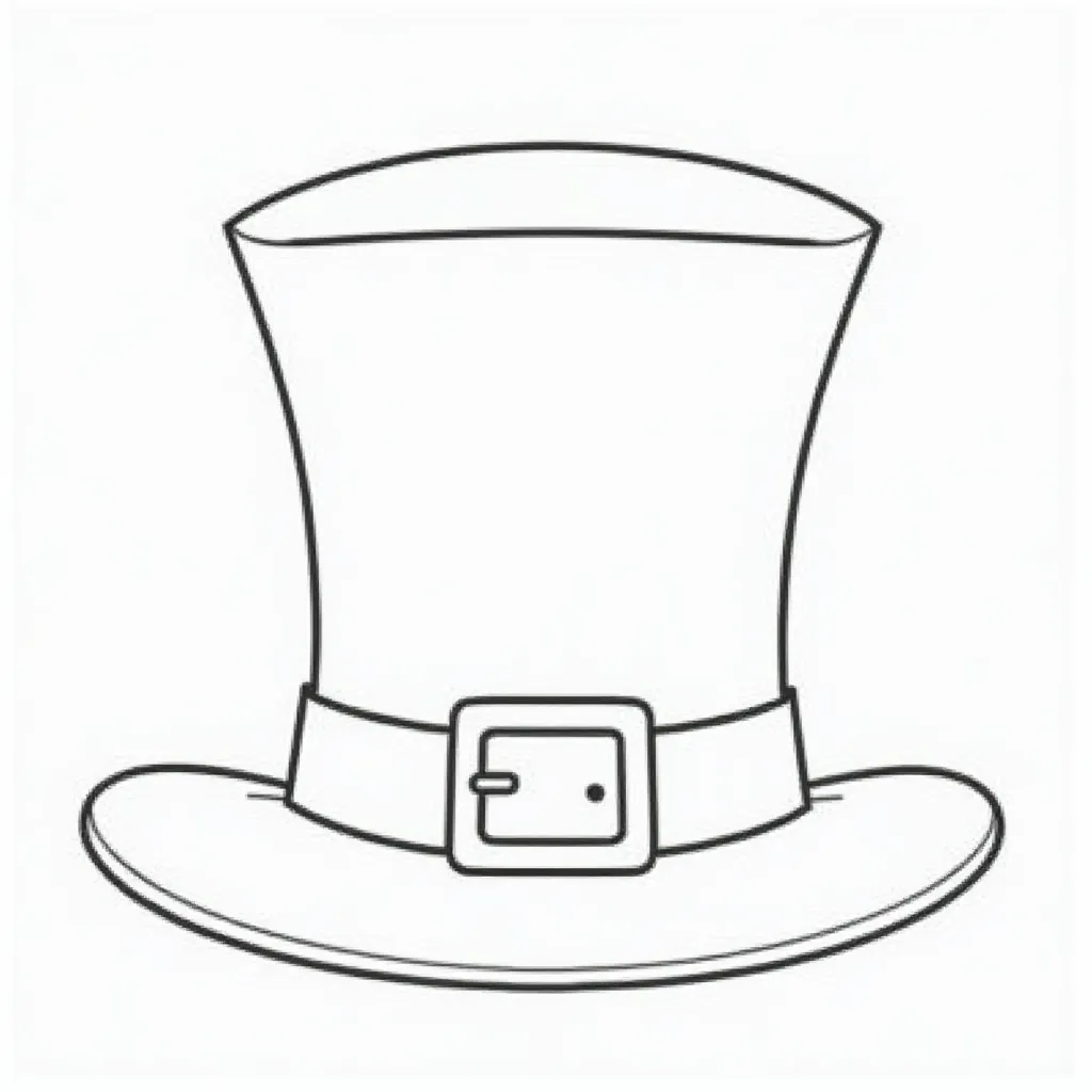 leprechaun hat صفحات التلوين