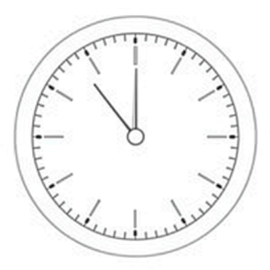 clock  صفحات التلوين