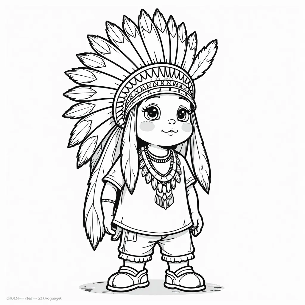 Future village chief صفحات التلوين