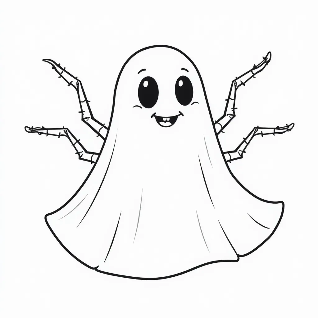 ghost spider صفحات التلوين