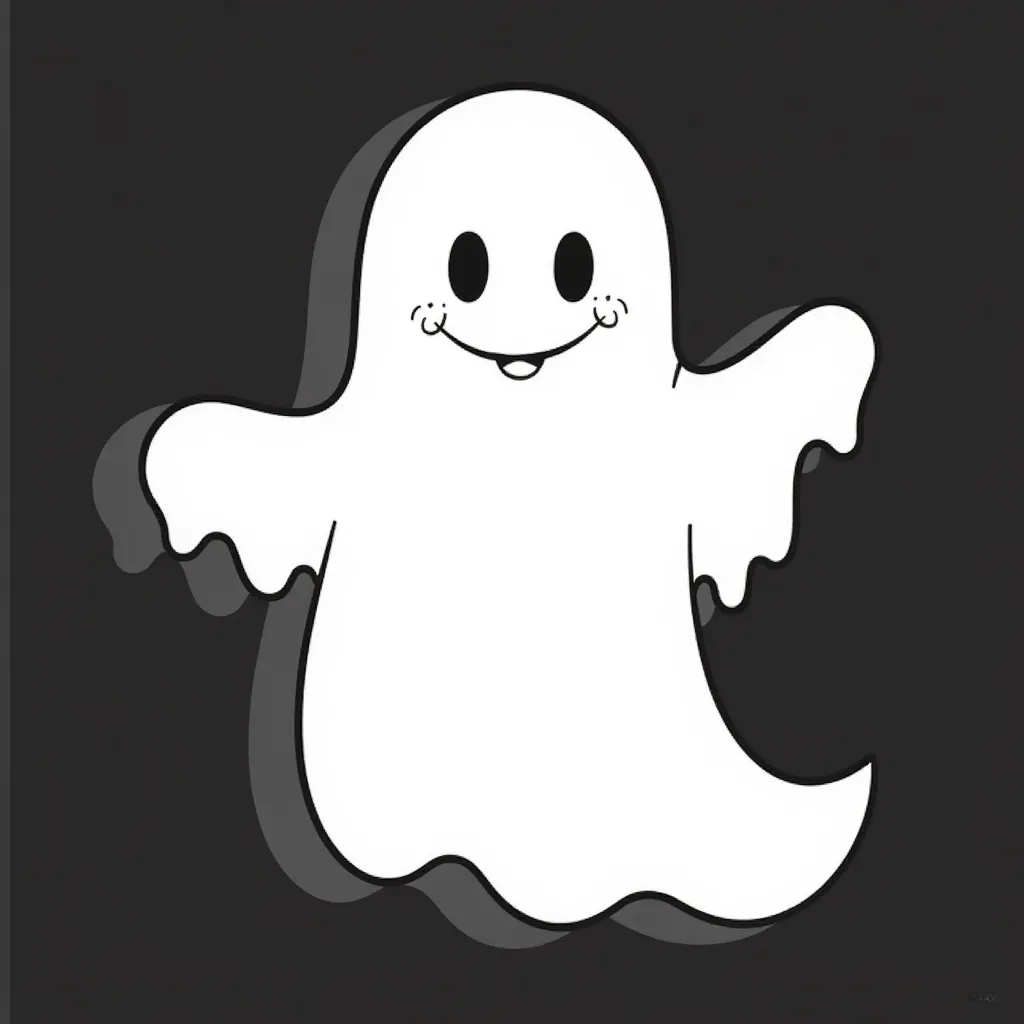 ghost صفحات التلوين