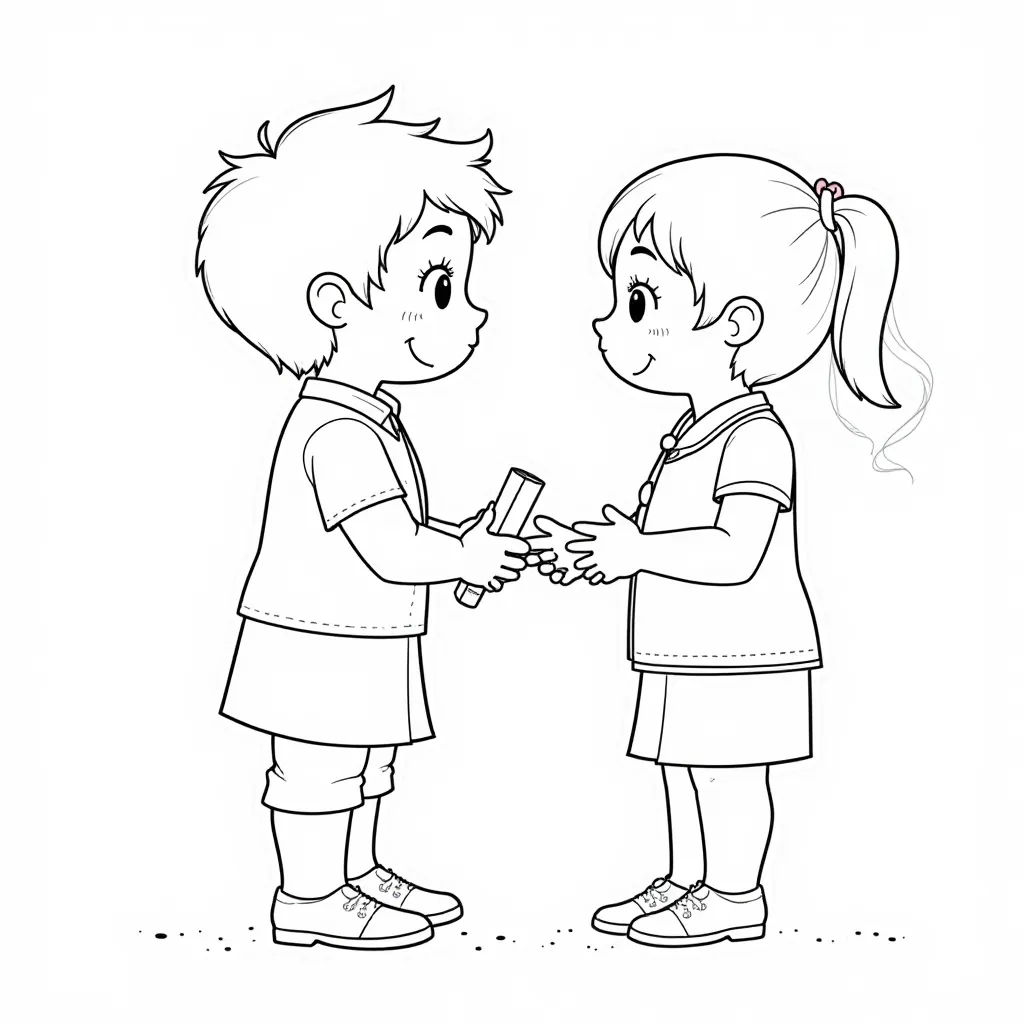 A teacher of the people teaching with gentle manners صفحات التلوين