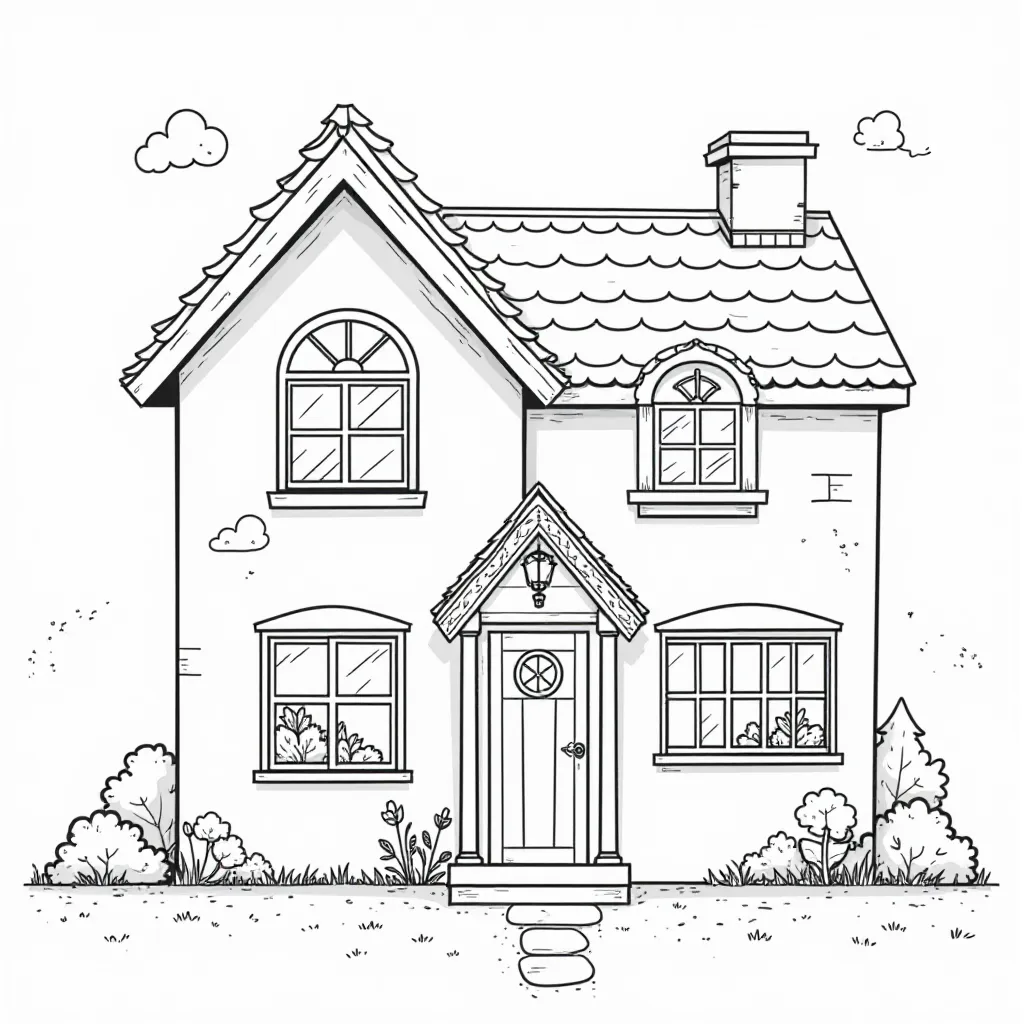 gabby's dollhouse  صفحات التلوين