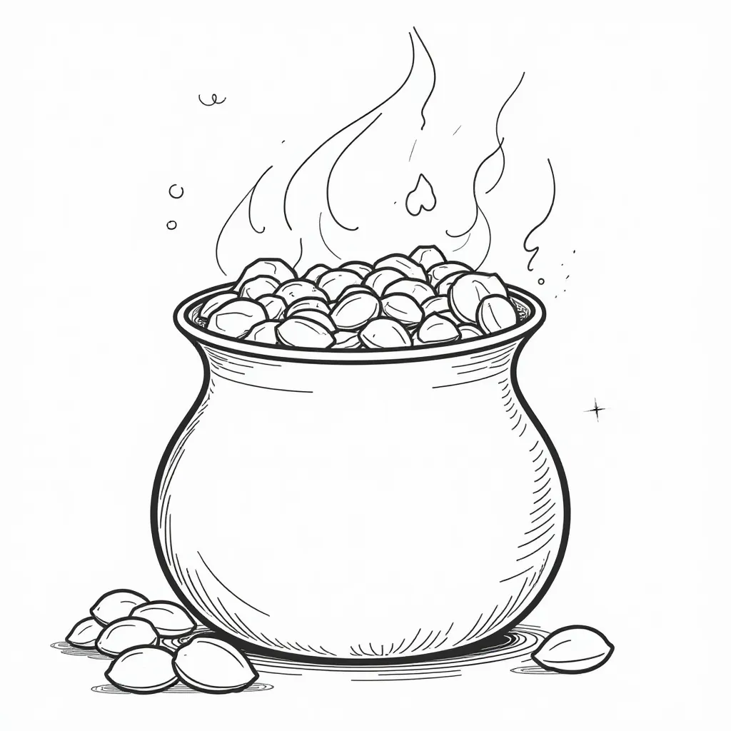 pot of goldx صفحات التلوين