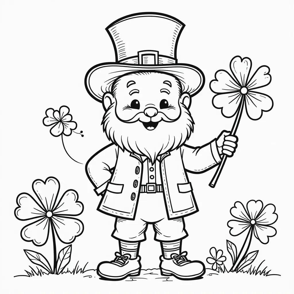 st patricks day  صفحات التلوين