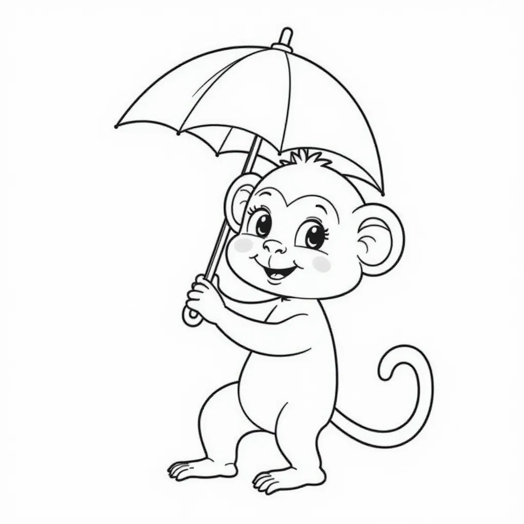 قرد مظلة