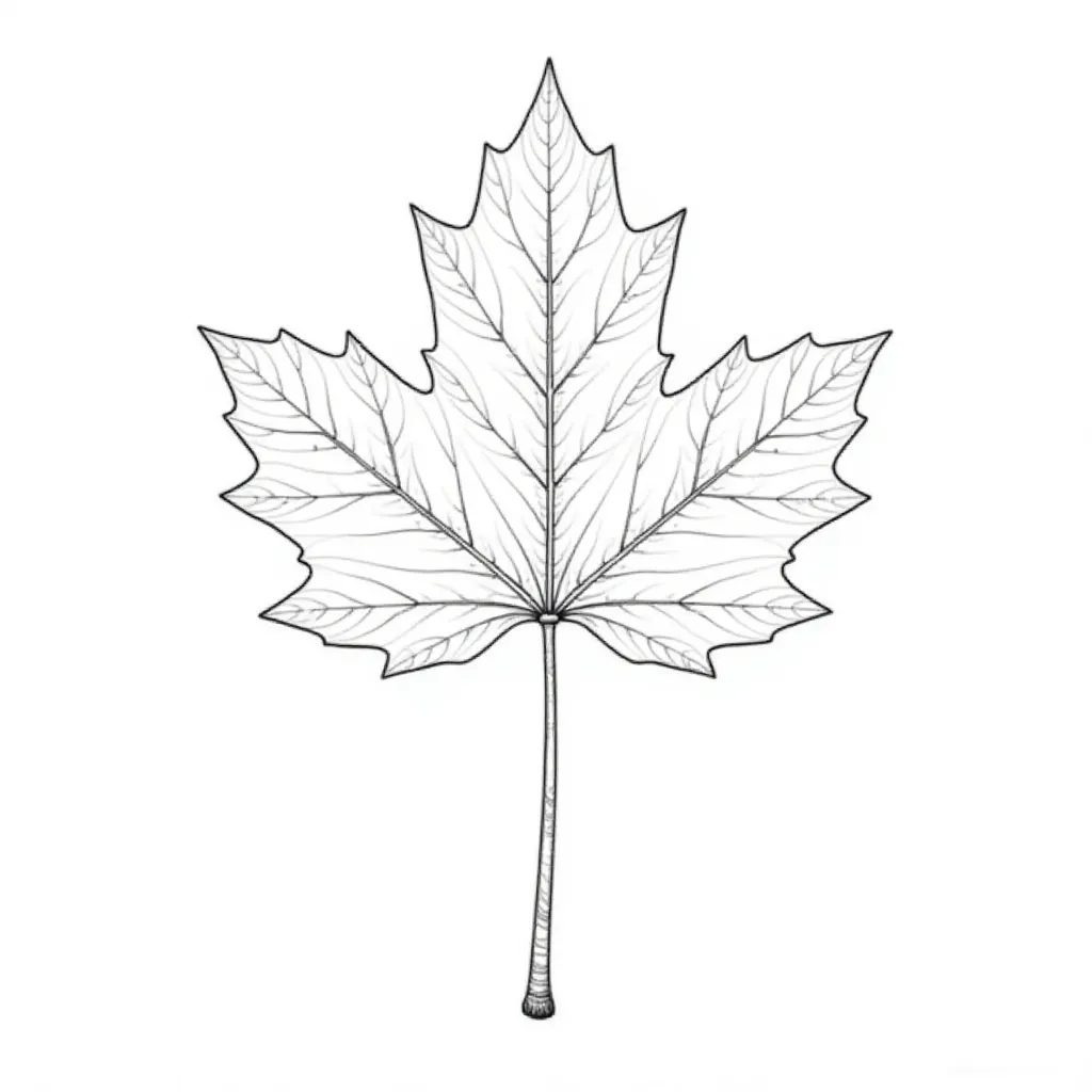 plant Box elder Acer negundo صفحات التلوين