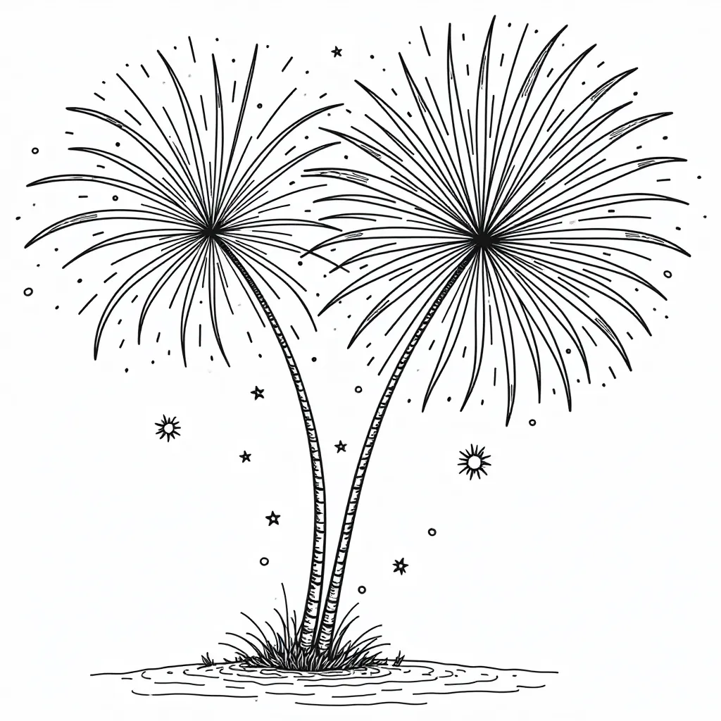 chinese fireworks صفحات التلوين