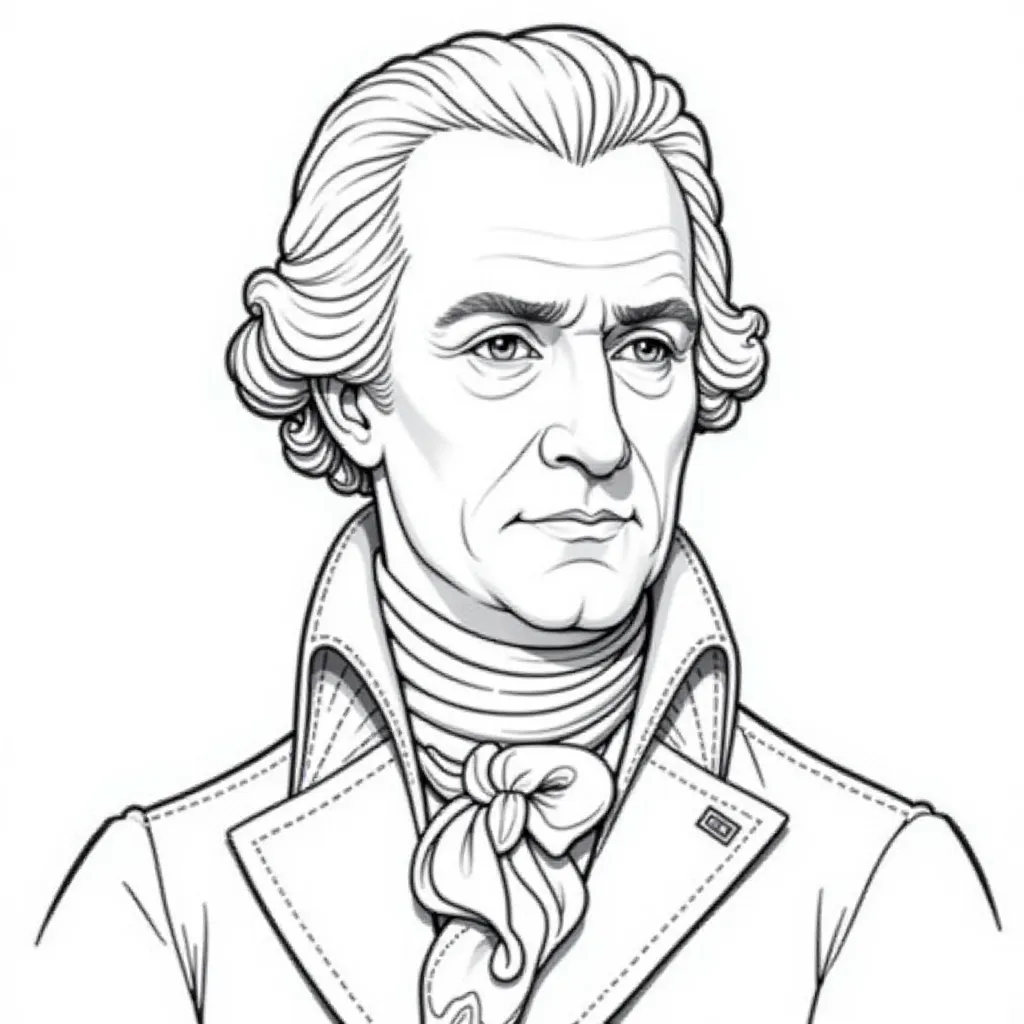 Andrew Jackson صفحات التلوين