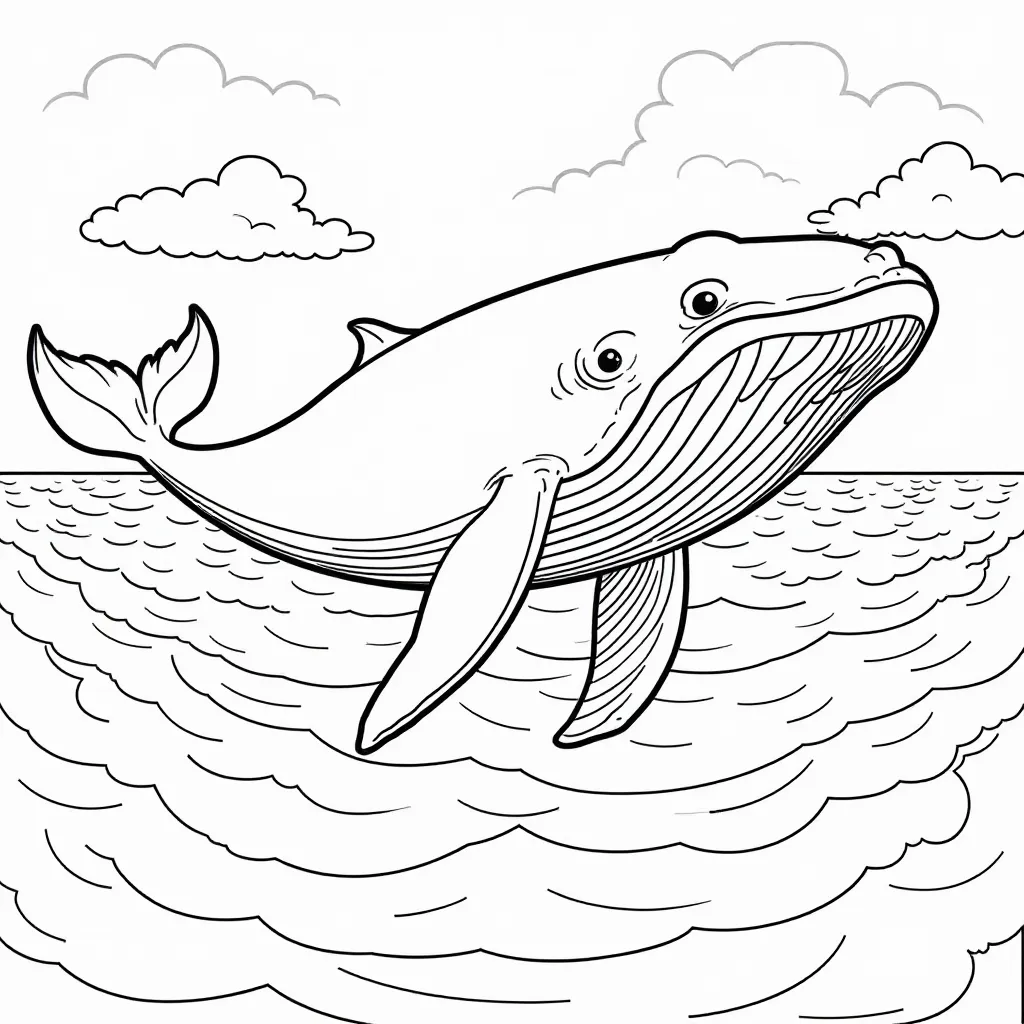 Jonah in the Belly of the Whale صفحات التلوين
