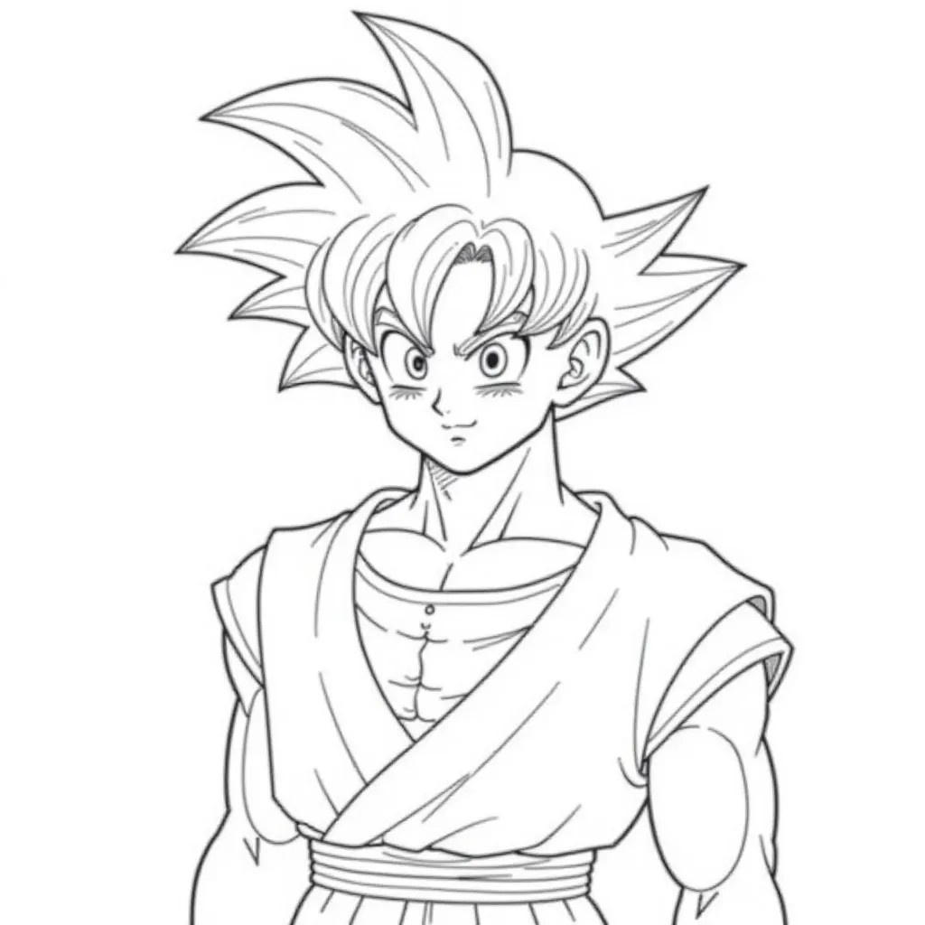 gohan صفحات التلوين