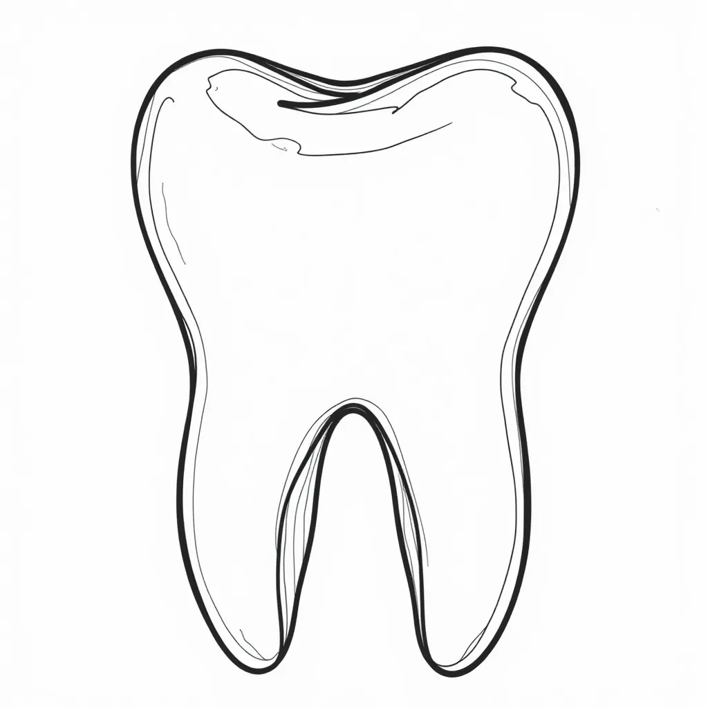 One tooth profile academic use صفحات التلوين