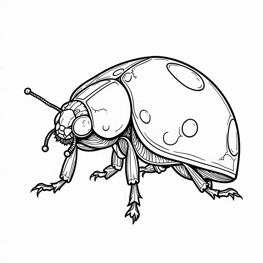 ladybug صفحات التلوين