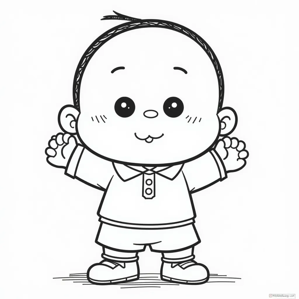 Crayon Shinchan صفحات التلوين