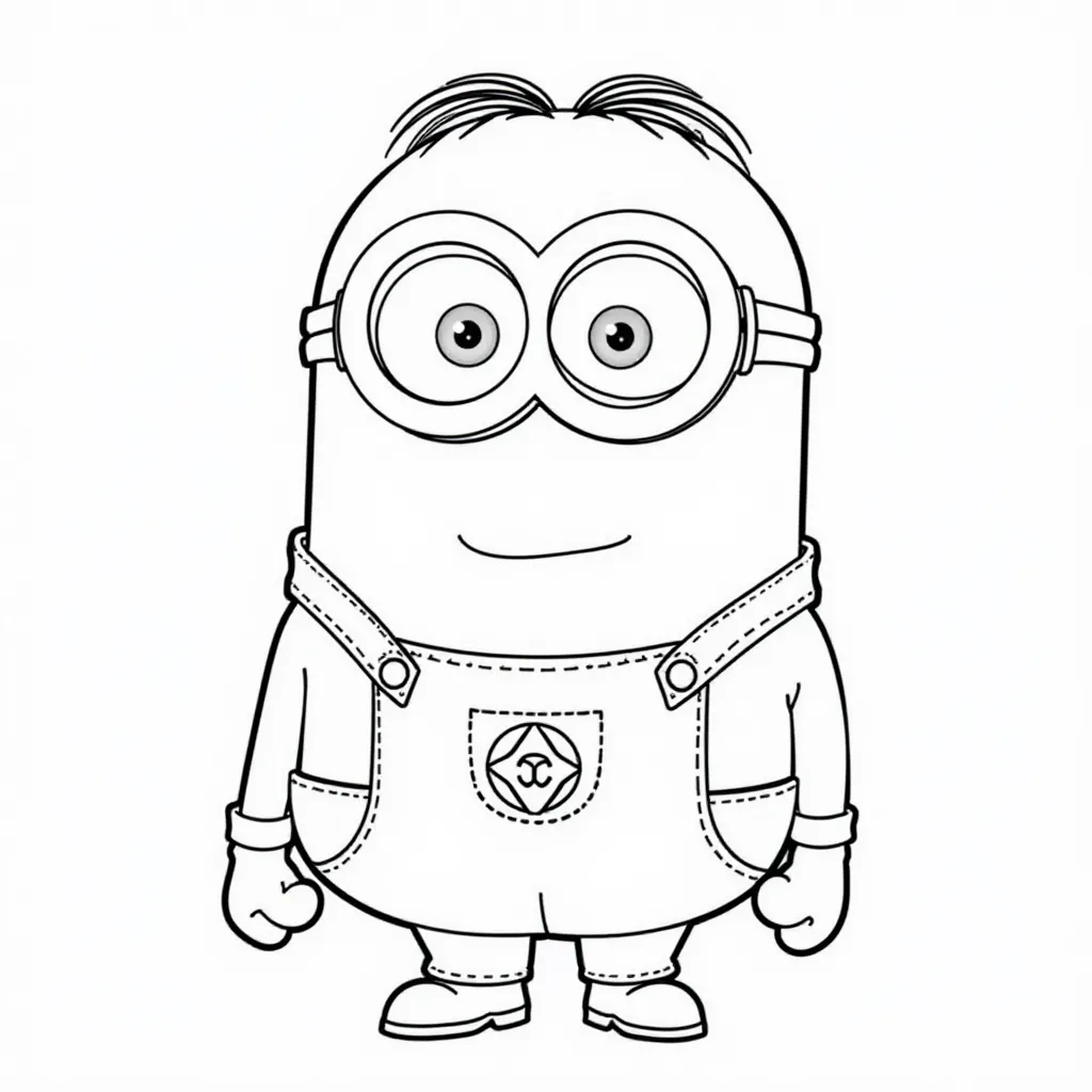 Minion in a Costume (e.g. صفحات التلوين
