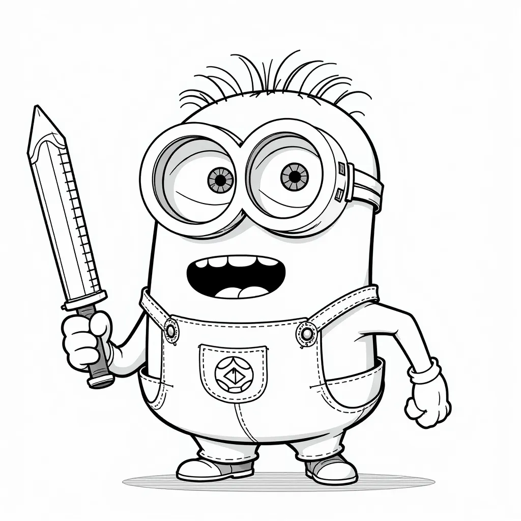  Minion Playing صفحات التلوين