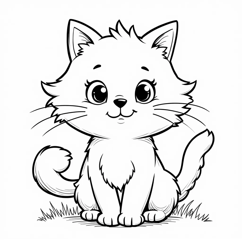 Big bad pussy coloring pages