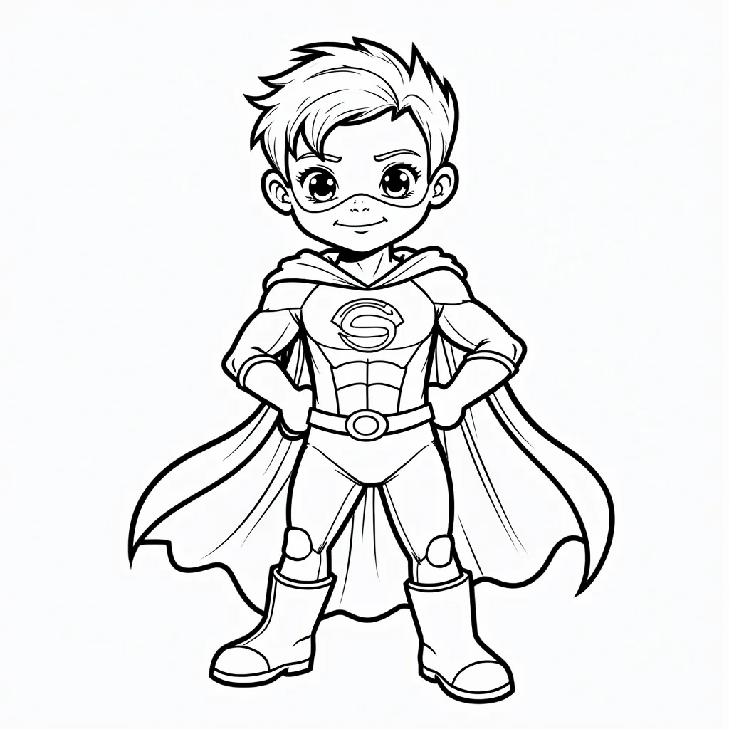 superhero coloring pages