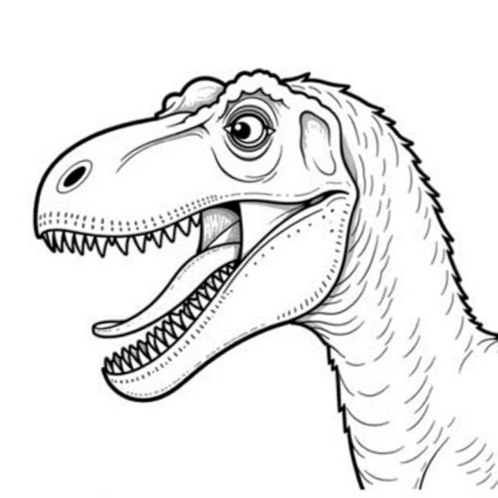 Velociraptor Tooth صفحات التلوين