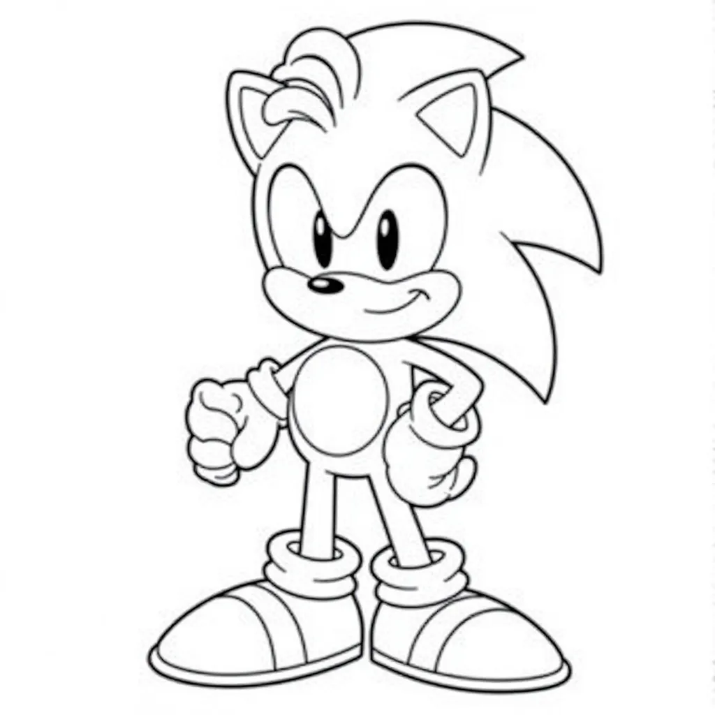 huggy wuggy mixed up with sonic صفحات التلوين