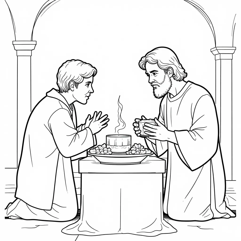  Maundy Thursday Service صفحات التلوين