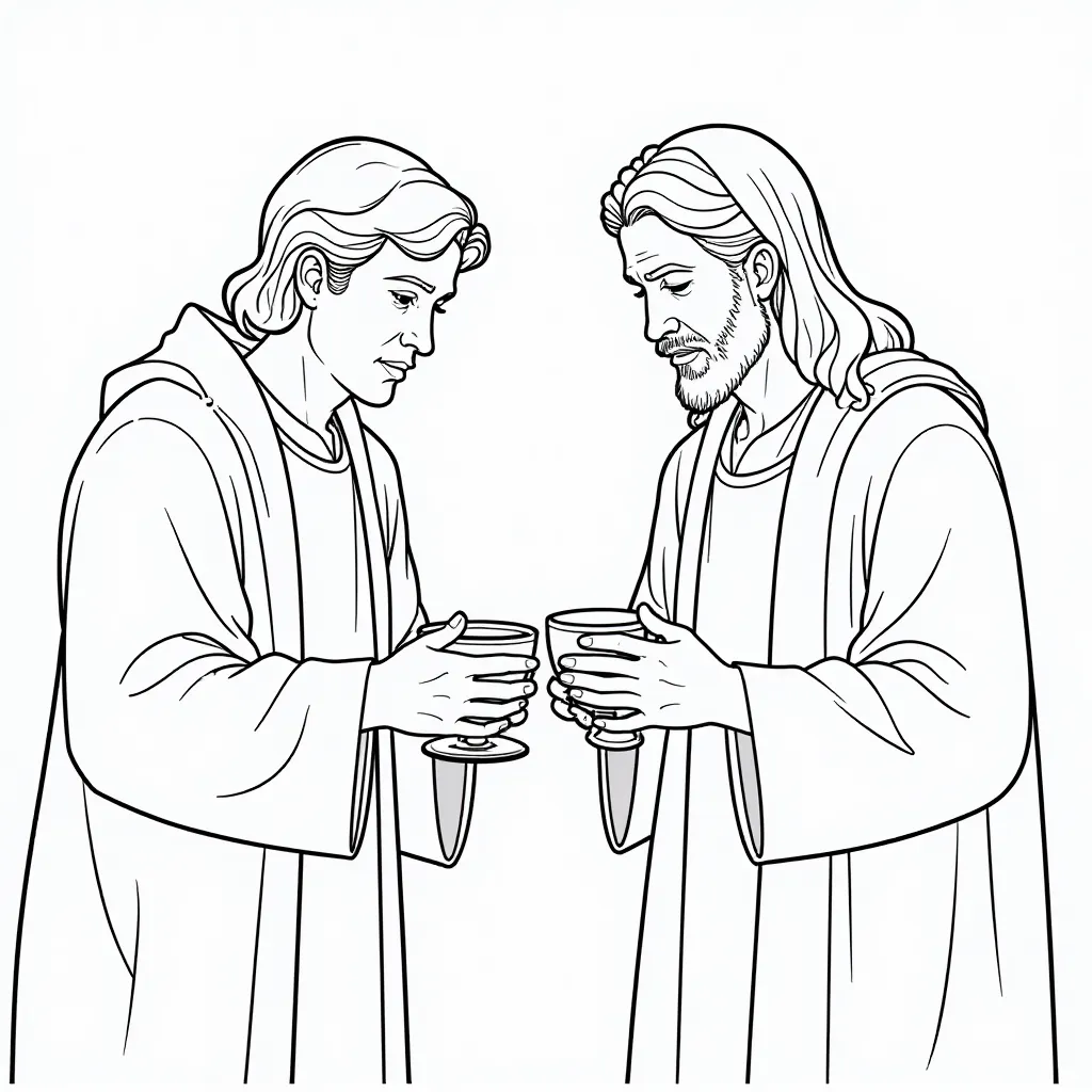  Maundy Thursday Faith صفحات التلوين