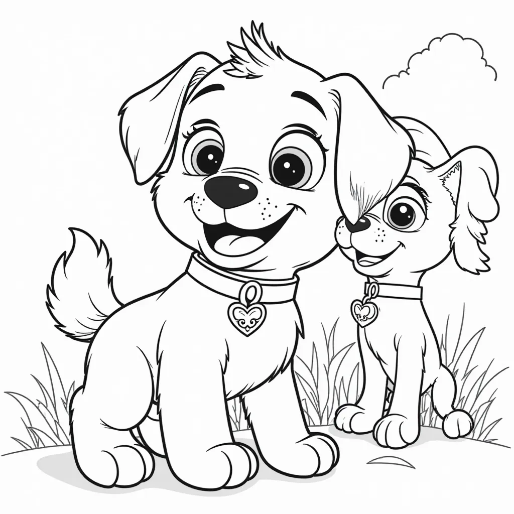  Rubble and His Pup House صفحات التلوين