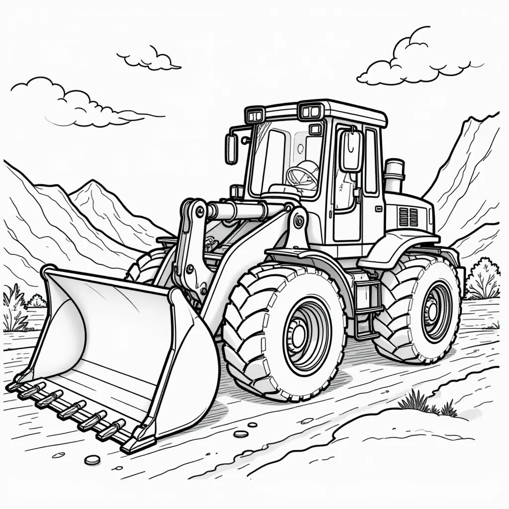  Rubble Digging صفحات التلوين