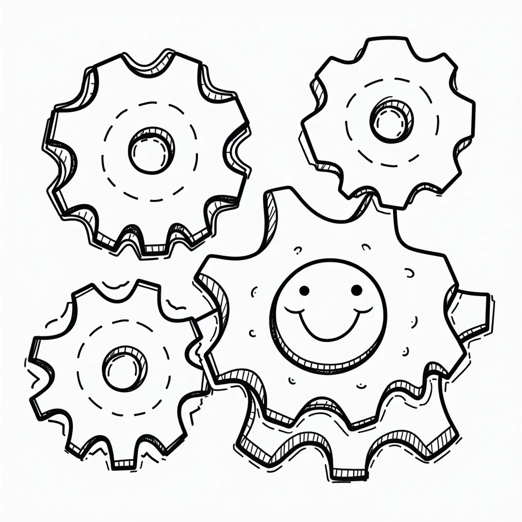 play cogs coloring pages