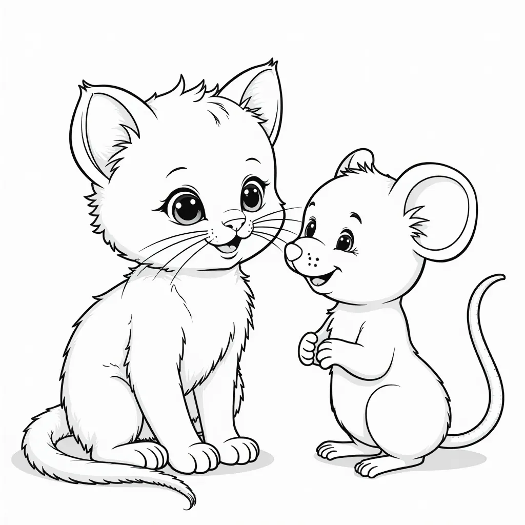 هريرة وفأر لعبة