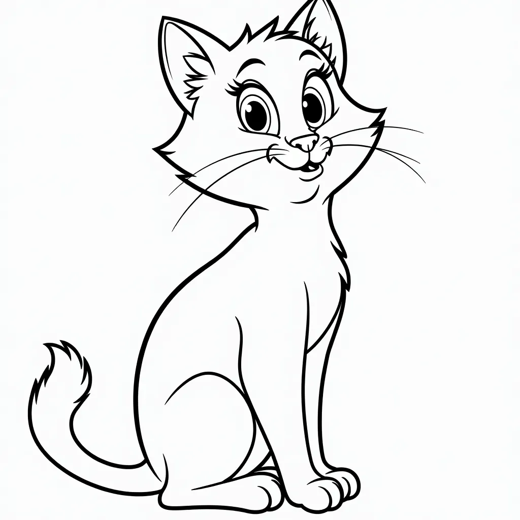 marie from aristocat coloring pages