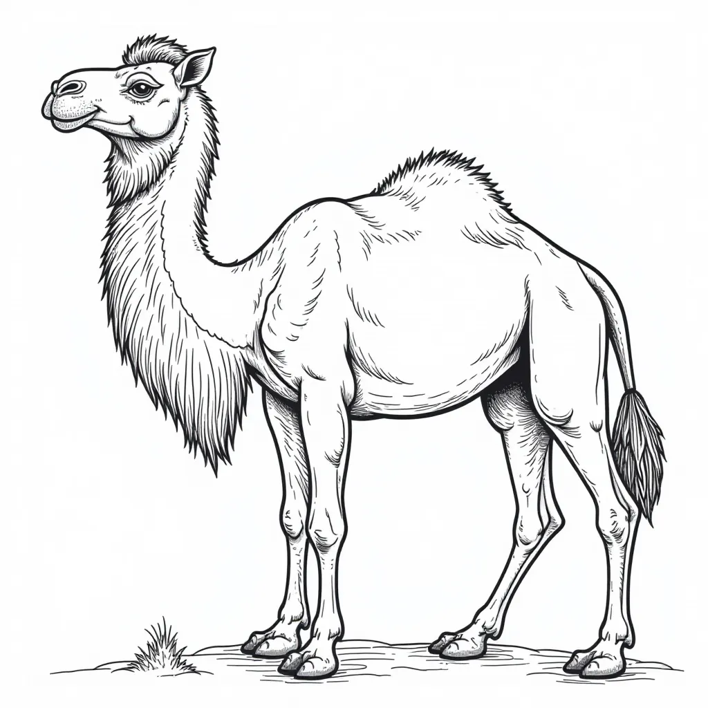 رسوم متحركة جمل