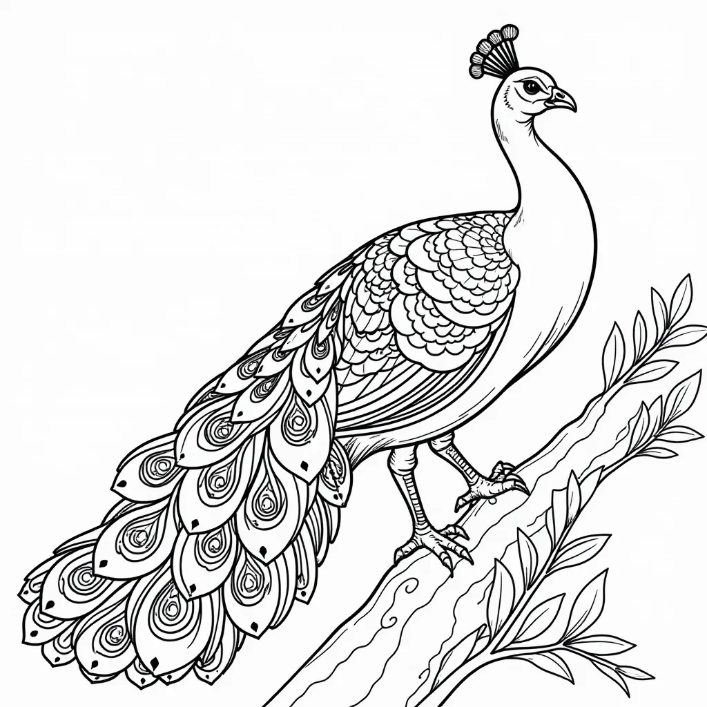 طاووس صغير